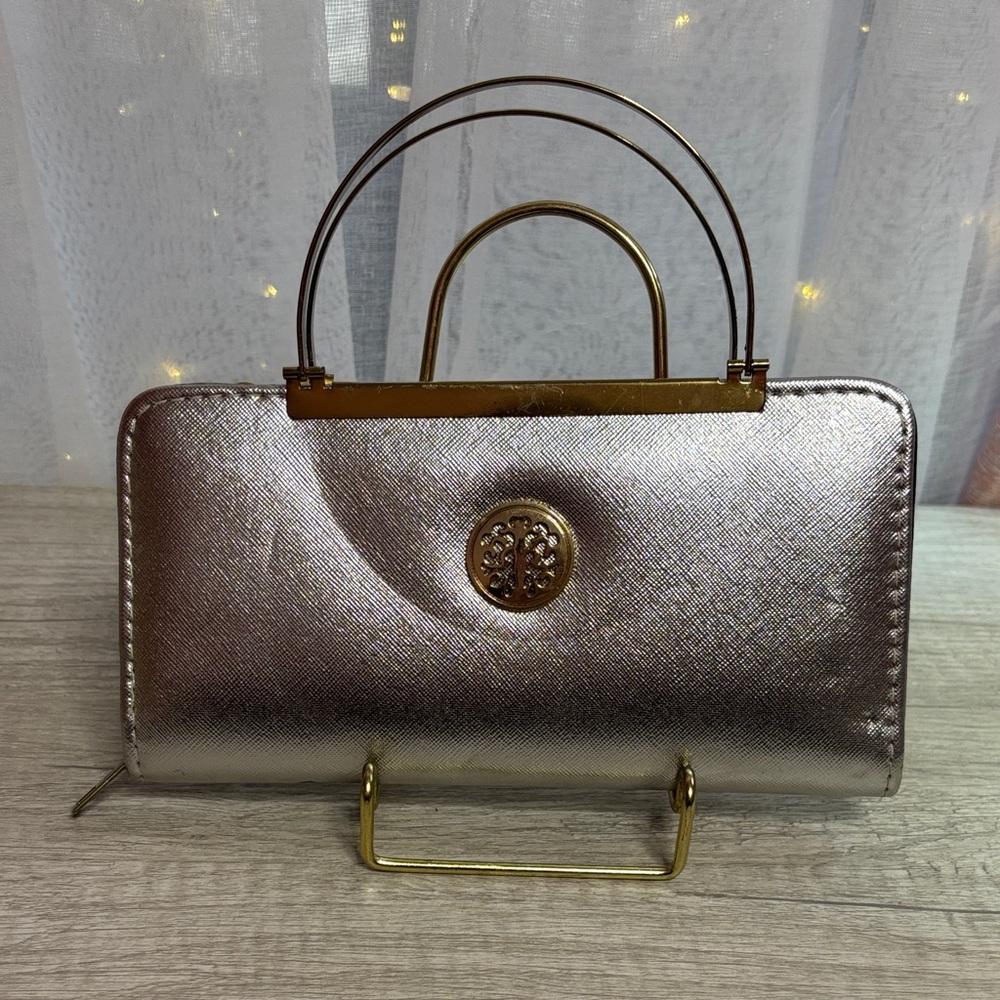 Silver Designer Women's Clutch